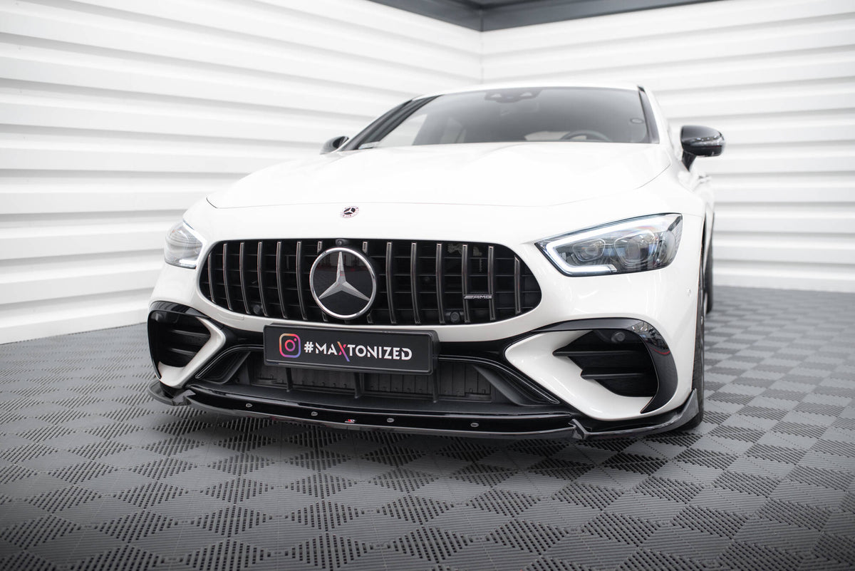 Front Splitter V.2 suitable for Mercedes-AMG GT 43 4 Door Coupe V8 Styling Package X290