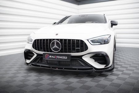 Front Splitter V.2 suitable for Mercedes-AMG GT 43 4 Door Coupe V8 Styling Package X290