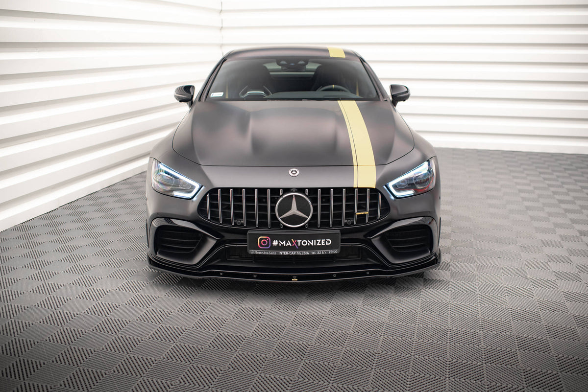 Front Splitter V.2 suitable for Mercedes-AMG GT 63S 4 Door Coupe Aero X290