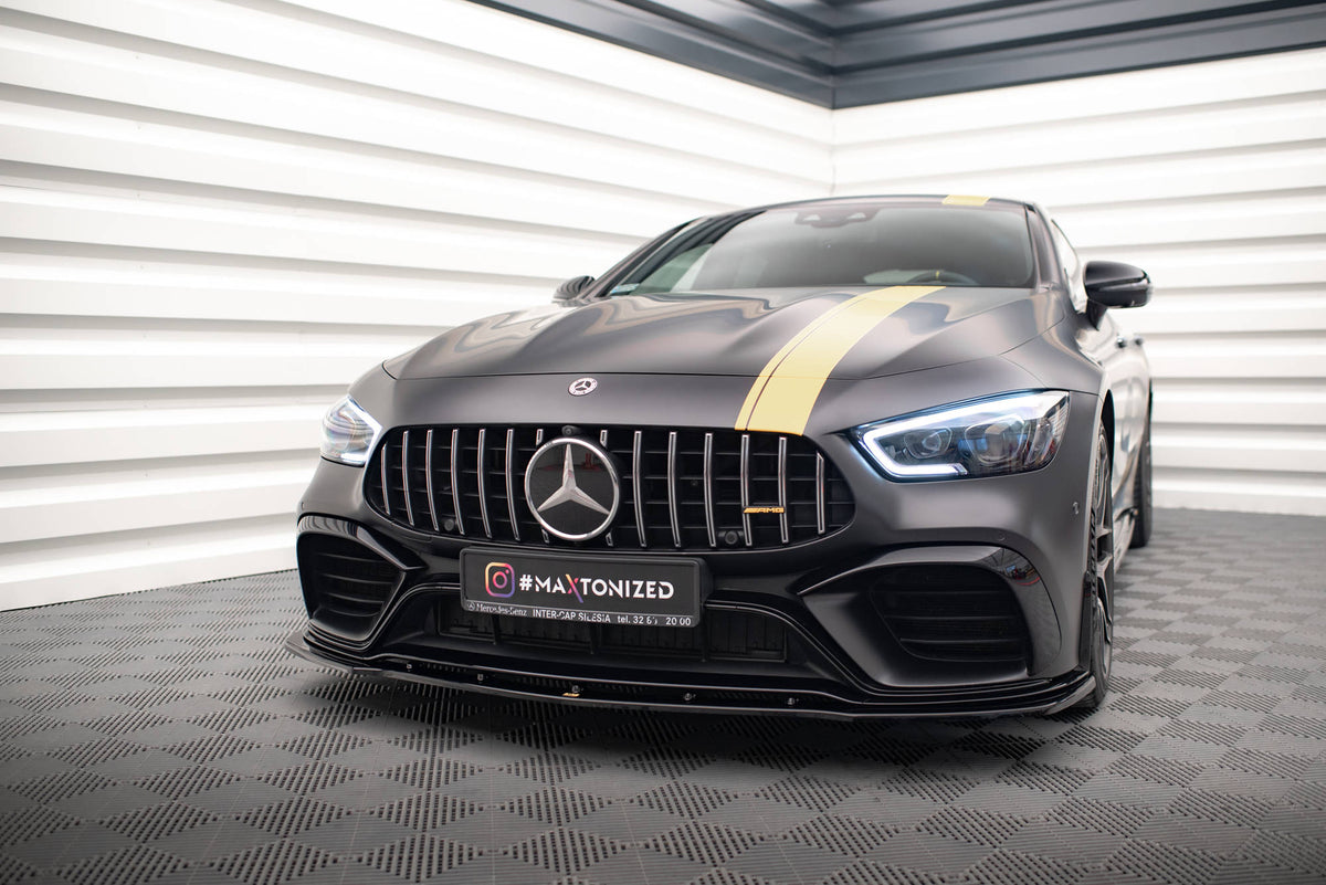 Front Splitter V.2 suitable for Mercedes-AMG GT 63S 4 Door Coupe Aero X290
