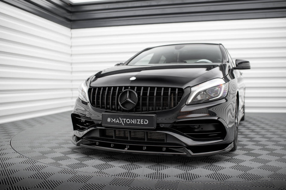 Front Splitter V.2 suitable for Mercedes-Benz A AMG-Line W176 Facelift