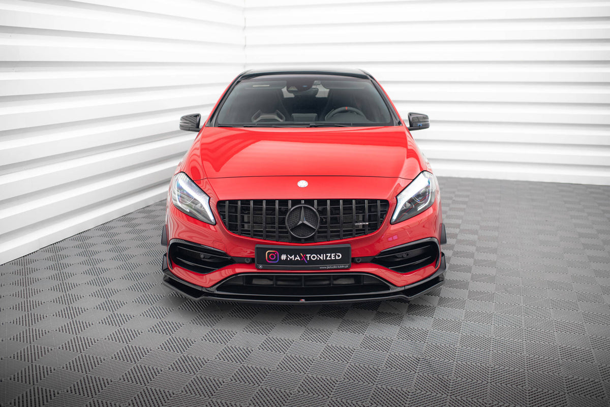 Front Splitter V.2 suitable for Mercedes-Benz A45 Aero W176 Facelift