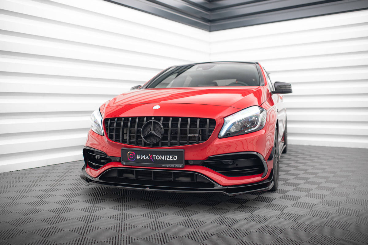 Front Splitter V.2 suitable for Mercedes-Benz A45 Aero W176 Facelift