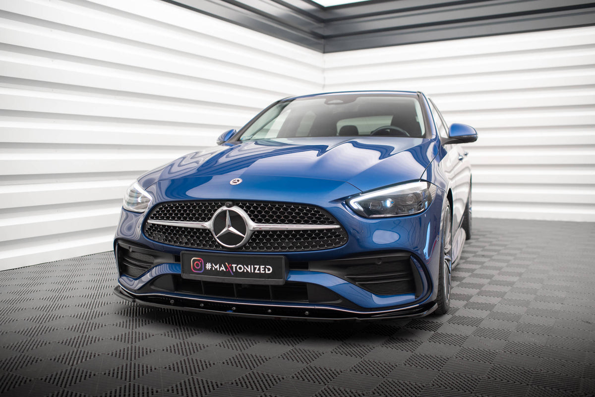 Front Splitter V.2 suitable for Mercedes-Benz C AMG-Line / 43 AMG W206