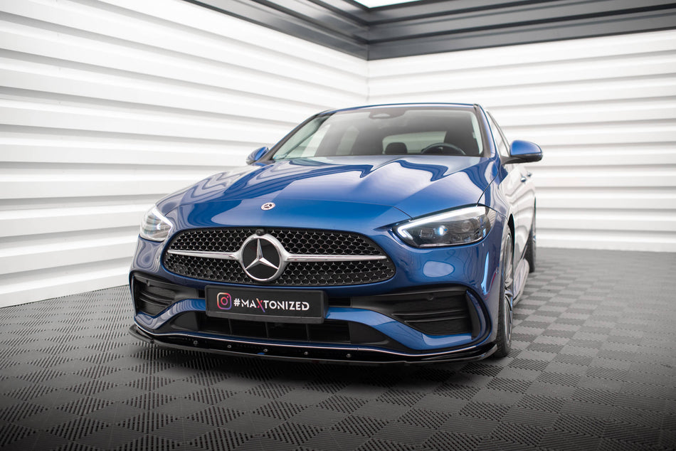 Front Splitter V.2 suitable for Mercedes-Benz C AMG-Line / 43 AMG W206
