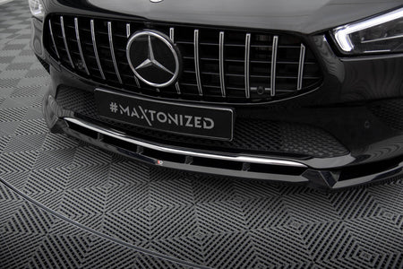 Front Splitter V.2 suitable for Mercedes-Benz CLA C118