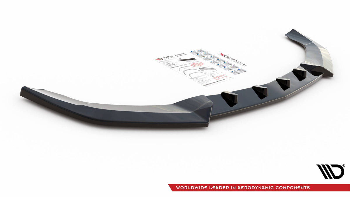 Front Splitter V.2 suitable for Mercedes-Benz E AMG-Line Sedan W212 Facelift