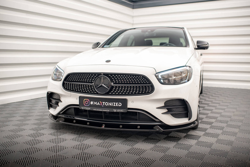 Front Splitter V.2 suitable for Mercedes-Benz E AMG-Line W213 Facelift