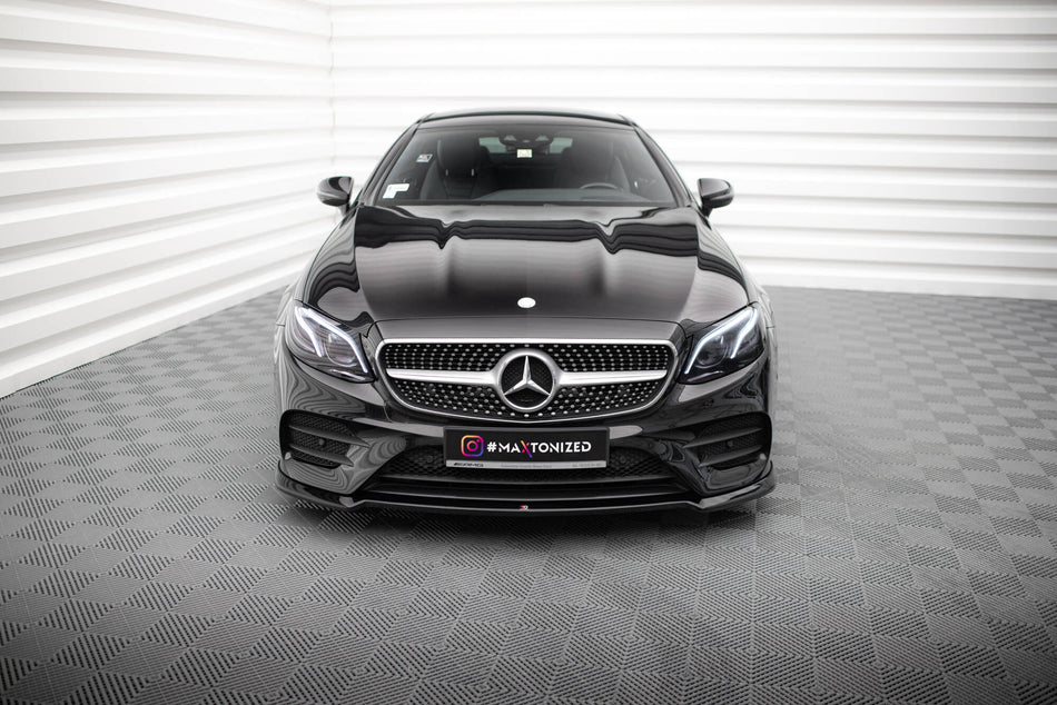 Front Splitter V.2 suitable for Mercedes-Benz E-Class W213 Coupe (C238) / Cabriolet (A238) AMG-Line / 53 AMG