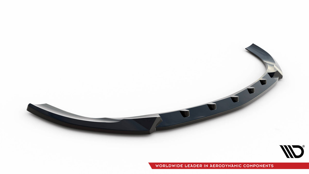 Front Splitter V.2 suitable for Mercedes-Benz E-Class W213 Coupe Facelift (C238 Facelift) / Cabriolet (A238 Facelift) AMG-Line / 53 AMG