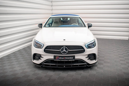 Front Splitter V.2 suitable for Mercedes-Benz E-Class W213 Coupe Facelift (C238 Facelift) / Cabriolet (A238 Facelift) AMG-Line / 53 AMG