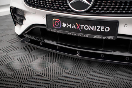 Front Splitter V.2 suitable for Mercedes-Benz E-Class W213 Coupe Facelift (C238 Facelift) / Cabriolet (A238 Facelift) AMG-Line / 53 AMG