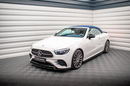 Front Splitter V.2 suitable for Mercedes-Benz E-Class W213 Coupe Facelift (C238 Facelift) / Cabriolet (A238 Facelift) AMG-Line / 53 AMG