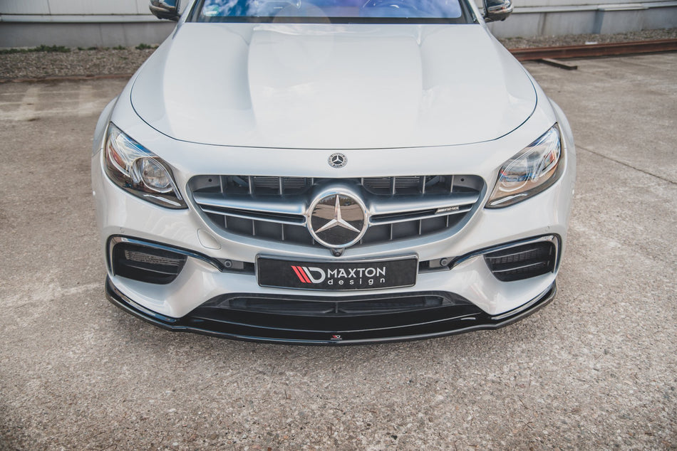 Front Splitter V.2 suitable for Mercedes-Benz E63 AMG Estate/Sedan S213/W213