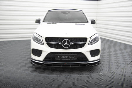 Front Splitter V.2 suitable for Mercedes-Benz GLE Coupe 43 AMG / AMG-Line C292