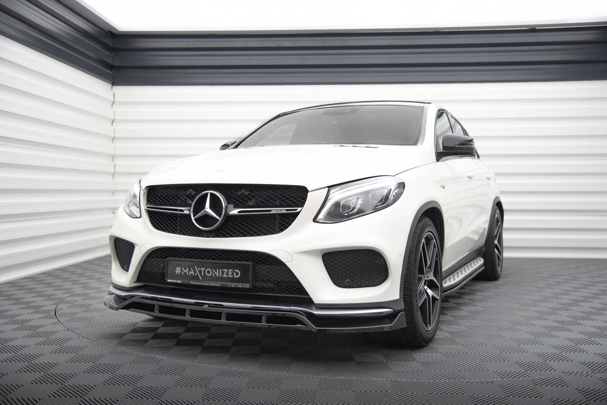Front Splitter V.2 suitable for Mercedes-Benz GLE Coupe 43 AMG / AMG-Line C292