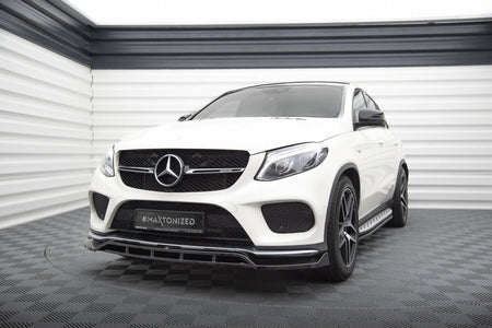 Front Splitter V.2 suitable for Mercedes-Benz GLE Coupe 43 AMG / AMG-Line C292