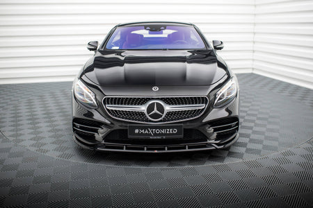 Front Splitter V.2 suitable for Mercedes-Benz S Coupe AMG-Line C217 Facelift
