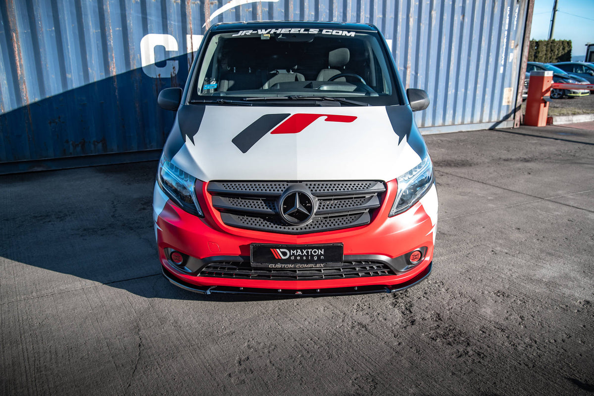 Front Splitter V.2 suitable for Mercedes-Benz Vito W447 Facelift