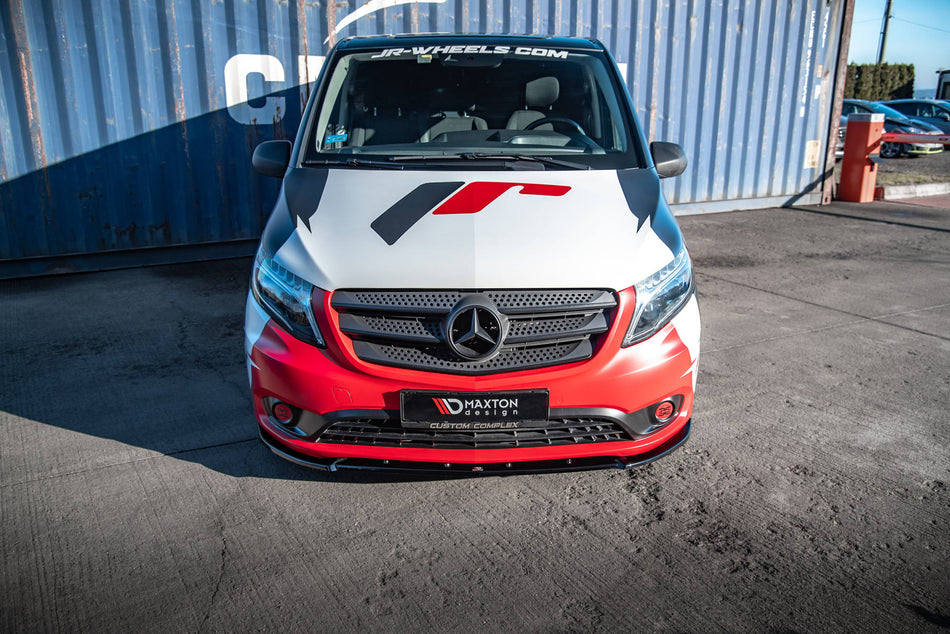 Front Splitter V.2 suitable for Mercedes-Benz Vito W447 Facelift