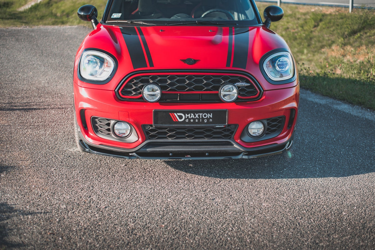 Front Splitter V.2 suitable for Mini Countryman Mk2 F60 JCW