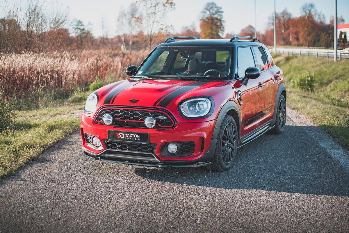 Front Splitter V.2 suitable for Mini Countryman Mk2 F60 JCW
