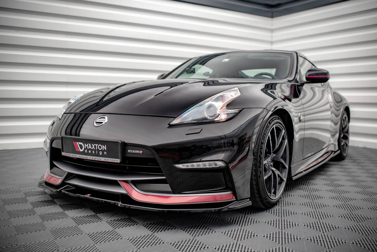 Front Splitter V.2 suitable for Nissan 370Z Nismo Facelift