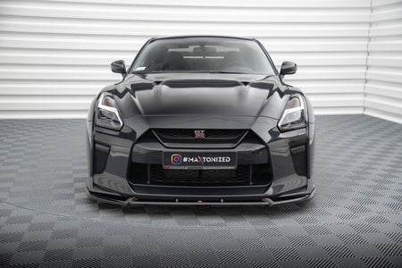 Front Splitter V.2 suitable for Nissan GTR R35 Facelift