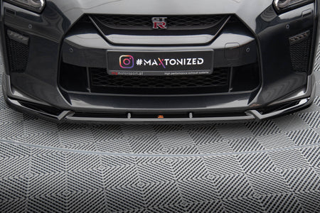 Front Splitter V.2 suitable for Nissan GTR R35 Facelift