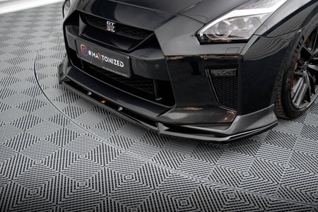 Front Splitter V.2 suitable for Nissan GTR R35 Facelift