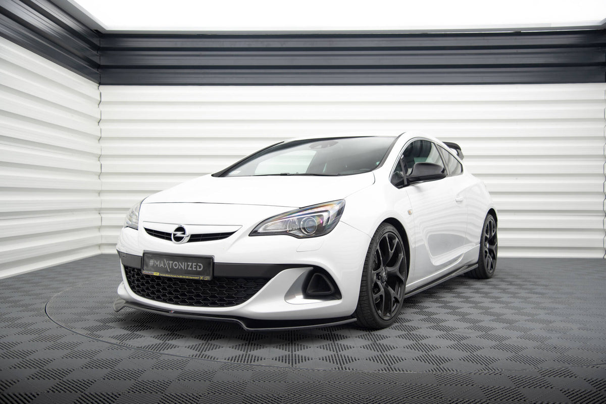 Front Splitter V.2 suitable for Opel Astra J OPC/VXR