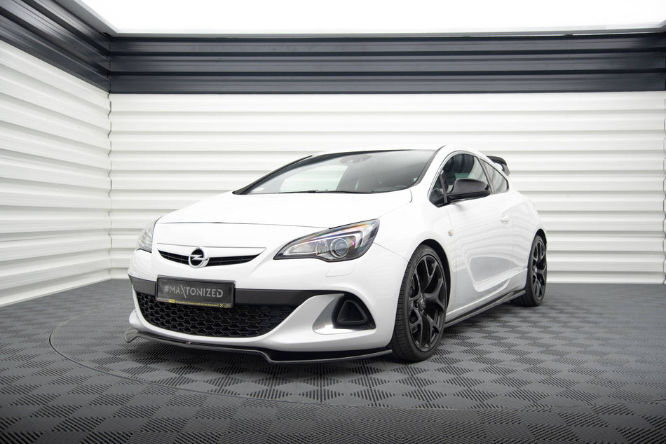 Front Splitter V.2 suitable for Opel Astra J OPC/VXR