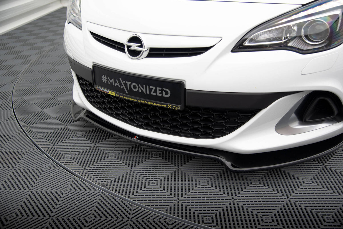 Front Splitter V.2 suitable for Opel Astra J OPC/VXR