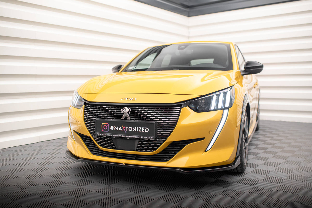 Front Splitter V.2 suitable for Peugeot 208 GT Mk2