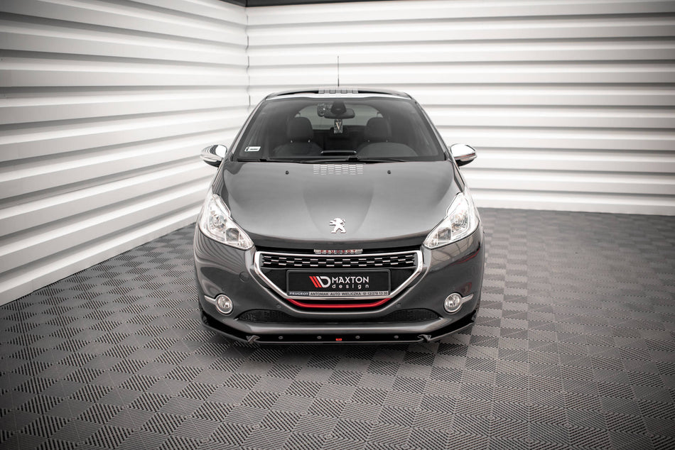 Front Splitter V.2 suitable for Peugeot 208 GTi Mk1