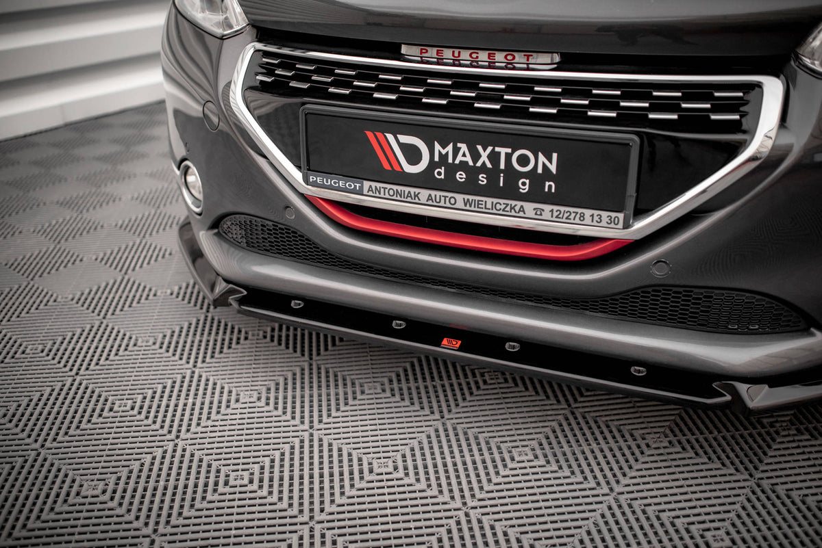 Front Splitter V.2 suitable for Peugeot 208 GTi Mk1