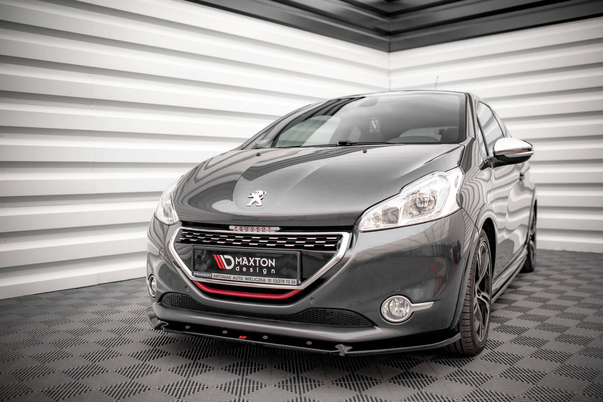 Front Splitter V.2 suitable for Peugeot 208 GTi Mk1