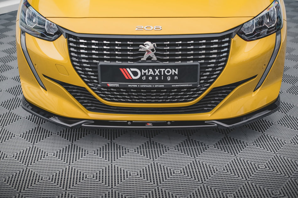 Front Splitter V.2 suitable for Peugeot 208 Mk2