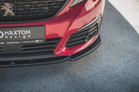 Front Splitter V.2 suitable for Peugeot 308 GT Mk2 Facelift