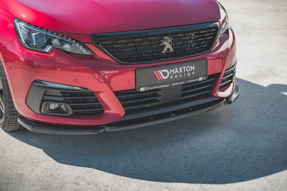 Front Splitter V.2 suitable for Peugeot 308 GT Mk2 Facelift