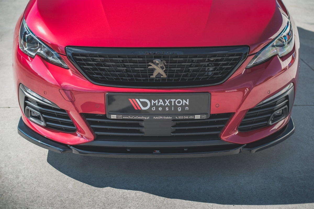 Front Splitter V.2 suitable for Peugeot 308 GT Mk2 Facelift