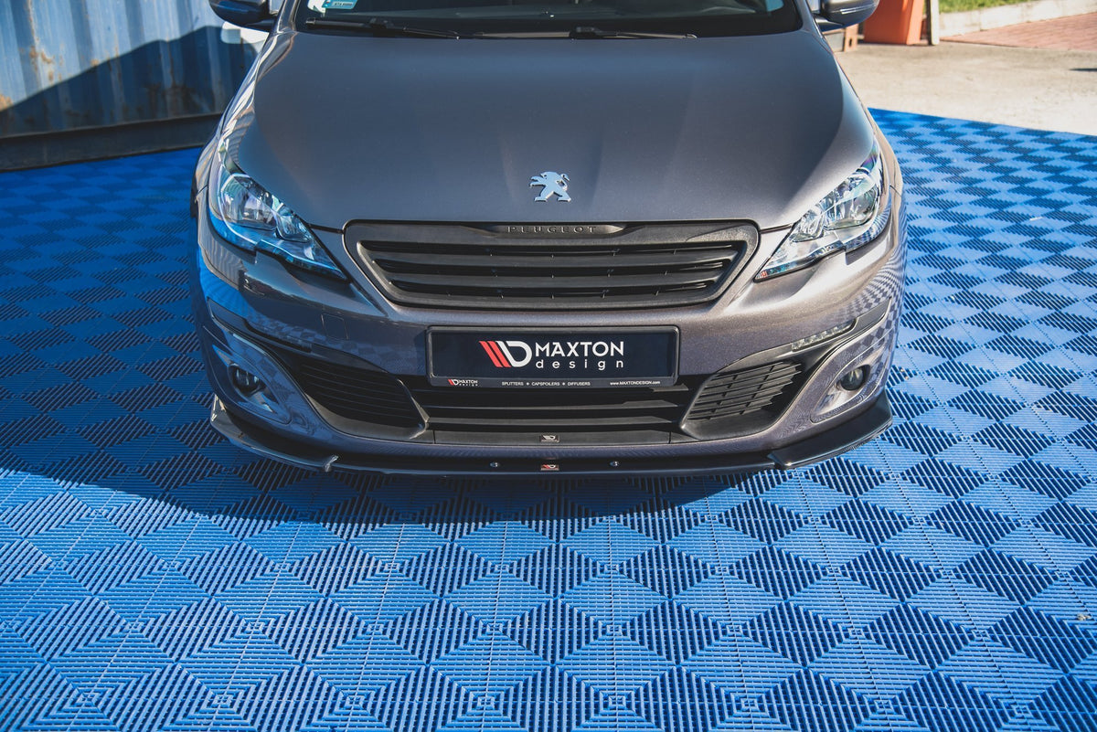 Front Splitter V.2 suitable for Peugeot 308 Mk2
