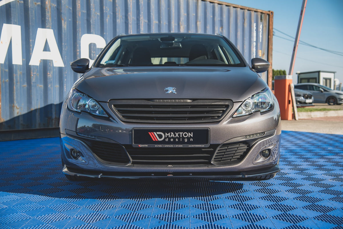 Front Splitter V.2 suitable for Peugeot 308 Mk2