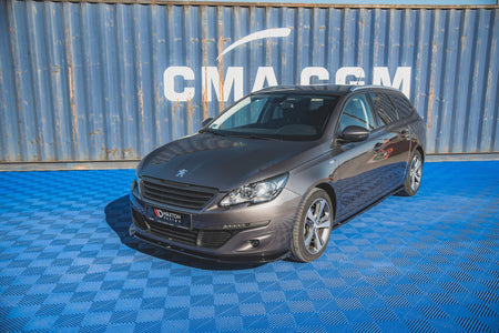 Front Splitter V.2 suitable for Peugeot 308 Mk2