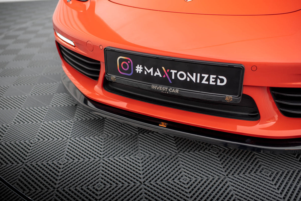 Front Splitter V.2 suitable for Porsche 718 Cayman 982c