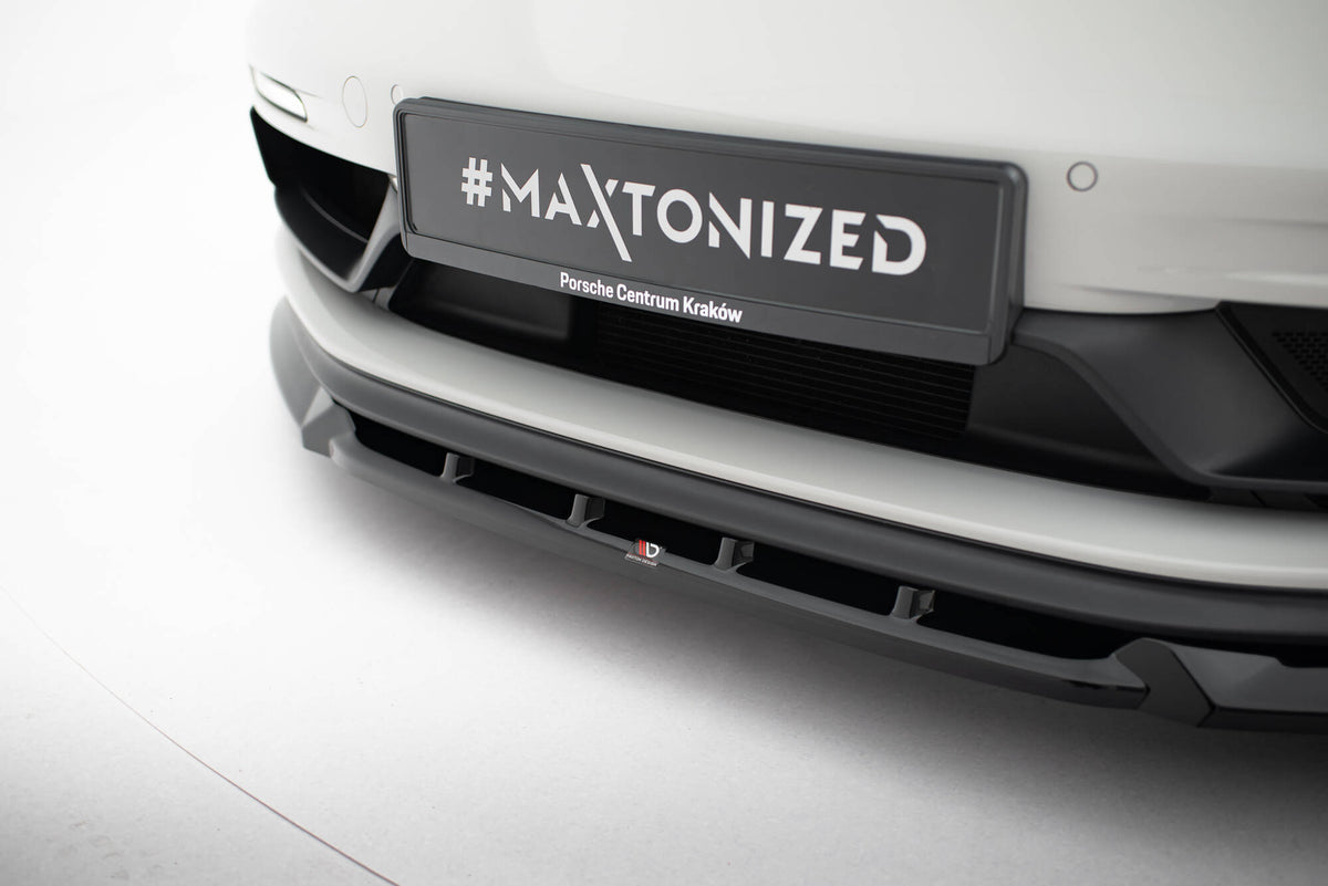 Front Splitter  V.2 suitable for Porsche 718 Cayman GTS 982c / 718 Boxster GTS 982