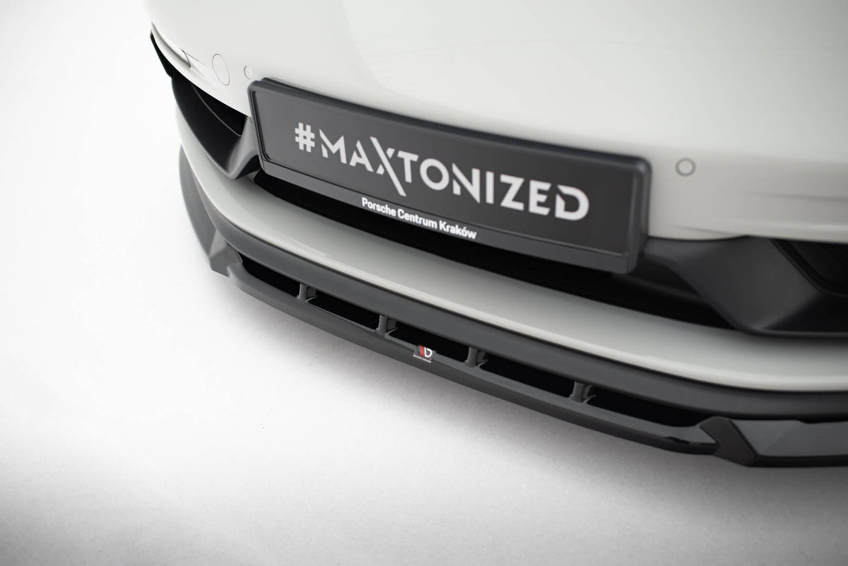 Front Splitter  V.2 suitable for Porsche 718 Cayman GTS 982c / 718 Boxster GTS 982