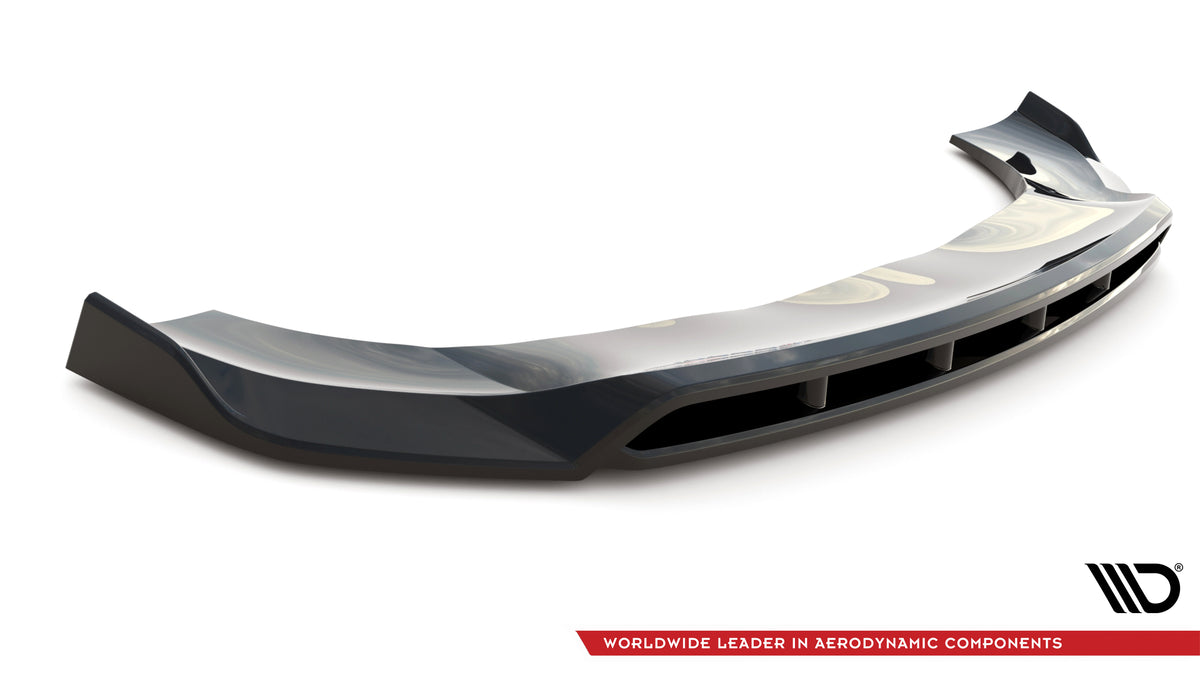 Front Splitter V.2 suitable for Porsche Macan GTS / Sport Design Mk1 Facelift