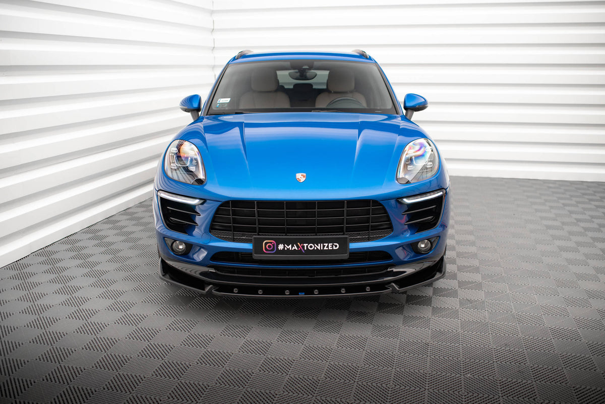 Front Splitter V.2 suitable for Porsche Macan Mk1