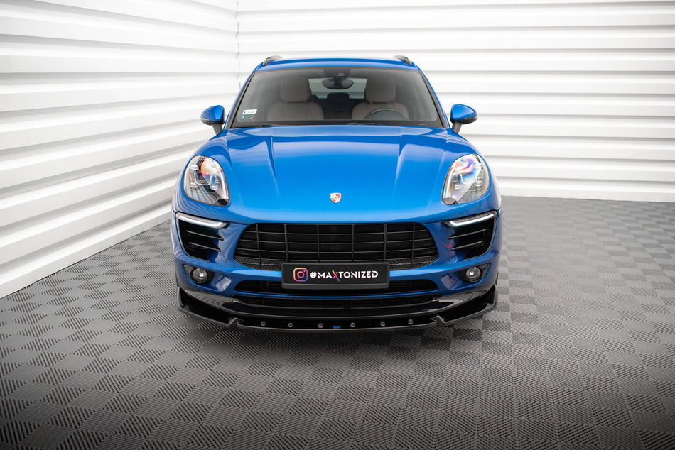 Front Splitter V.2 suitable for Porsche Macan Mk1